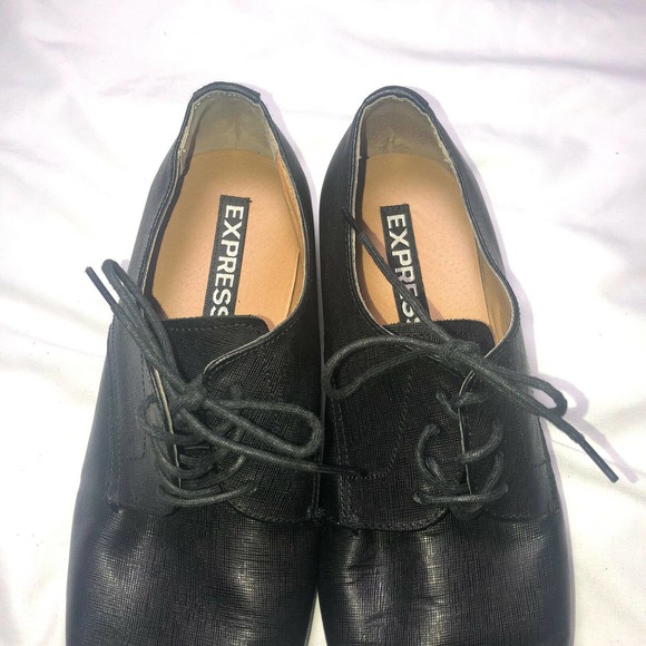 Express Leather Dress Shoes US Men’s Size‎ 10 Black - Picture 4 of 9